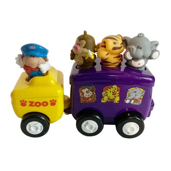 Little tikes animal train sale